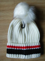 winter knitted stripe hat